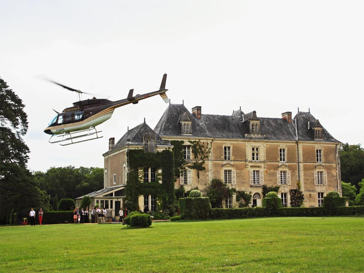 Château De Chambiers Durtal Exterior foto